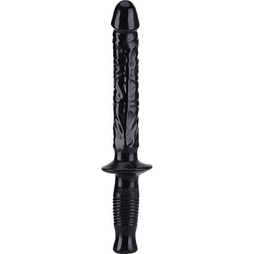 Realistisk Dildo GET REAL Manhandler 37 cm med Easy-Grip Håndtag