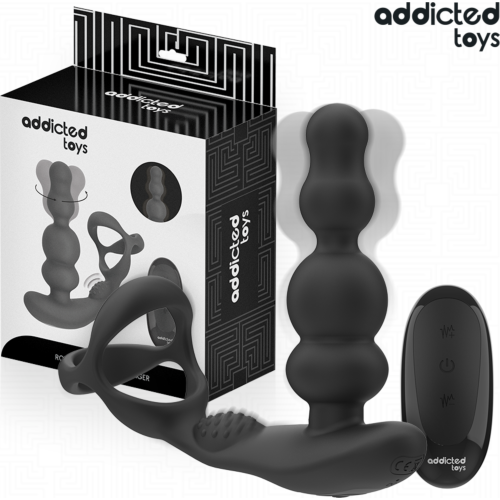 Prostatamassager ADDICTED TOYS med roterende hoved