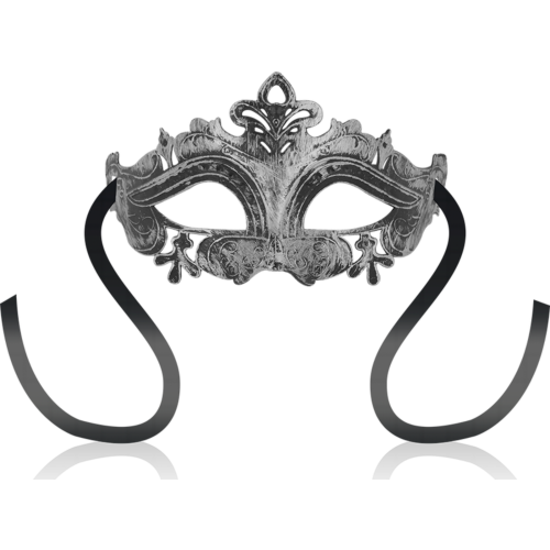 Bondage Maske OHMAMA Venedig Stil Sølv