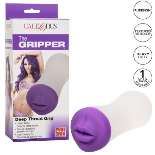 Mund Masturbator CALEXOTICS Deep Throat Grip med Sugekop