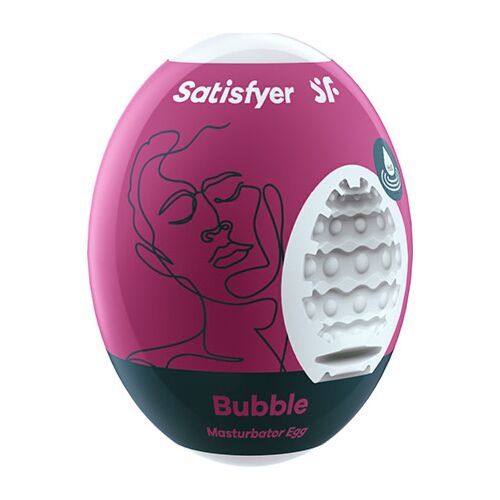 Satisfyer Masturbator Æg Bubble (Engangsbrug)