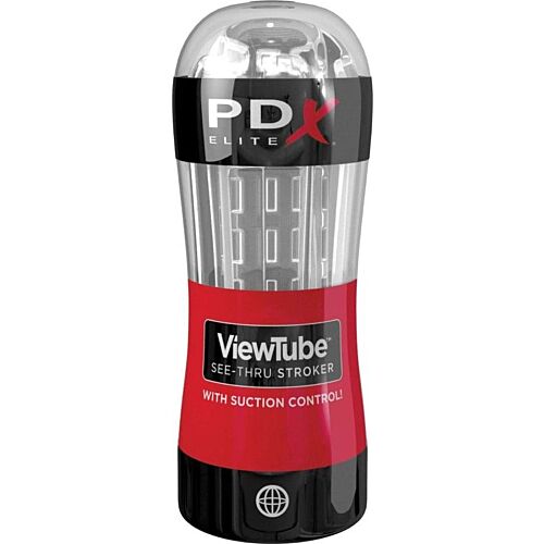 Masturbator PDX ELITE ViewTube med Sugekontrol