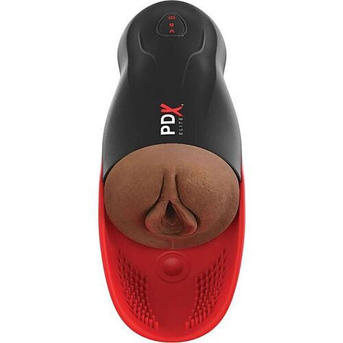 Vibrerende Masturbator PDX ELITE Fuck-O-Matic 2 med Kraftig Sugekop