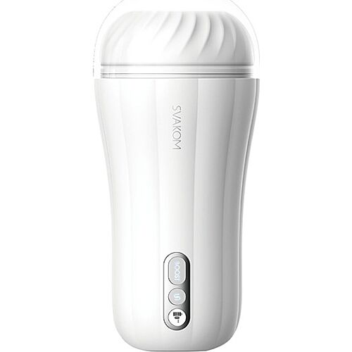 SVAKOM Robin Hvid Vibrerende Penis Masturbator