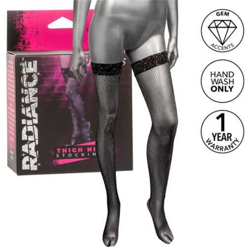 Thigh High Strømper CALEXOTICS Radiance med Rhinsten