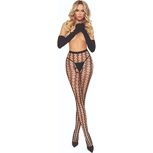 Crotchless Strømper Passion Woman Tiopen 031