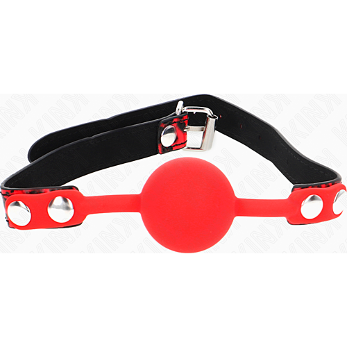 KINK Ball Gag Model 2 - 4 cm Silikone