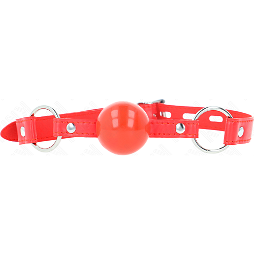KINK TPE Ball Gag 4 cm med låsemekanisme
