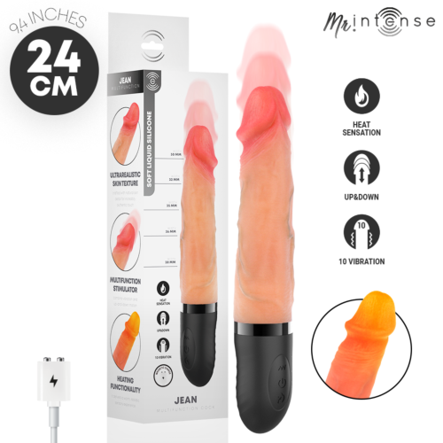 MR INTENSE Jean Up&Down vibrator med varmeffekt