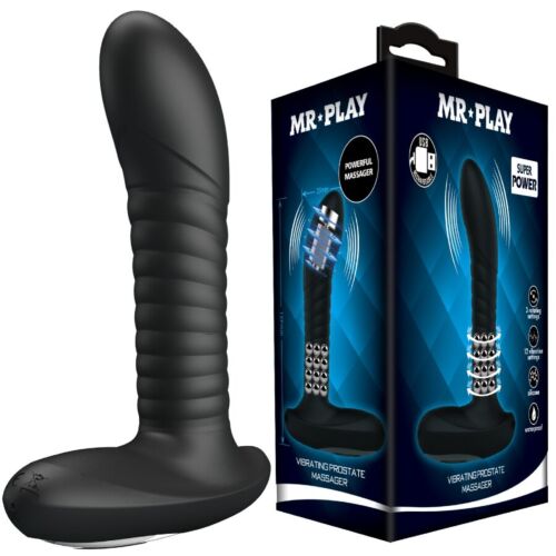 Prostatamassager MR PLAY med vibration og rotation