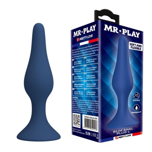 Anal Plug MR PLAY Slim 152x60 mm