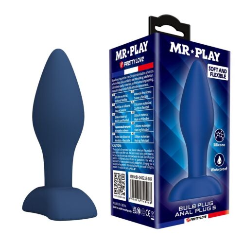 Anal Plug MR PLAY Tapered Silikone