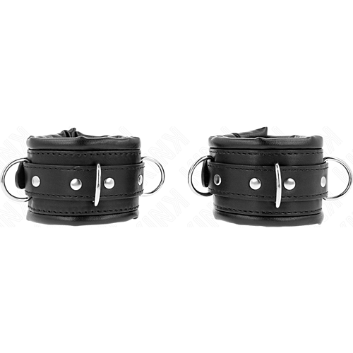 KINK Heavy Håndledsbegrænsninger med Sort Pelsforing