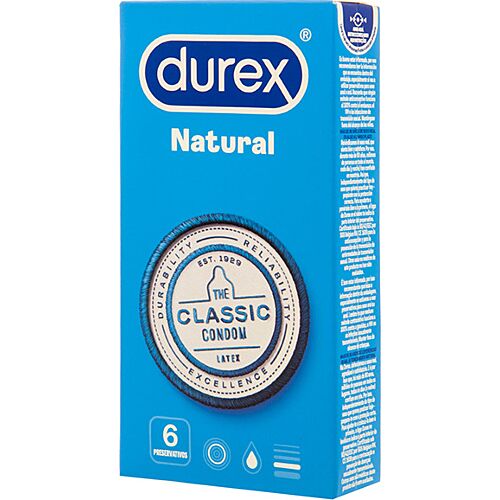 DUREX Natural Classic Kondomer - Easy On Fit