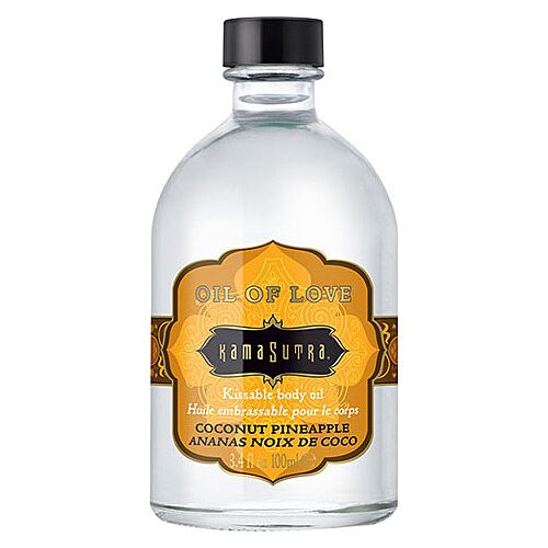 Kropsolie Kamasutra Oil of Love Kokos Ananas 100ml