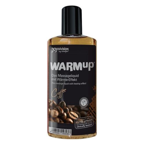 Massageolie JoyDivision Warmup Kaffe med Varmeffekt