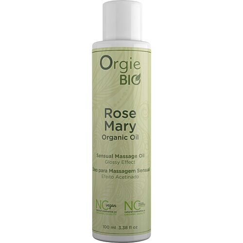 Massage Olie Orgie Bio Rosmarin 100ml til Intimitet