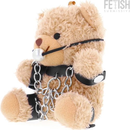 FETISH SUBMISSIVE Fozzie Teddybjørn med BDSM Tilbehør