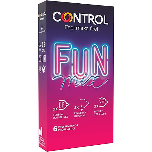 CONTROL KONDOMER Feel Fun Mix kondomer