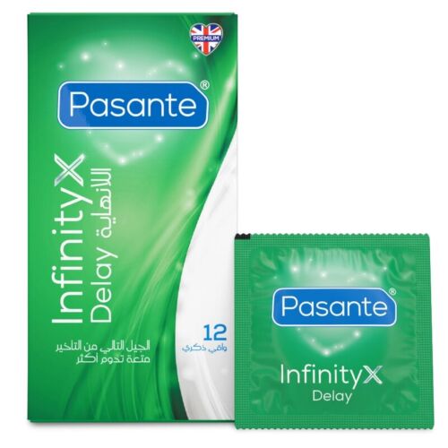 PASANTE Delay Infinity kondomer til længerevarende fornøjelse