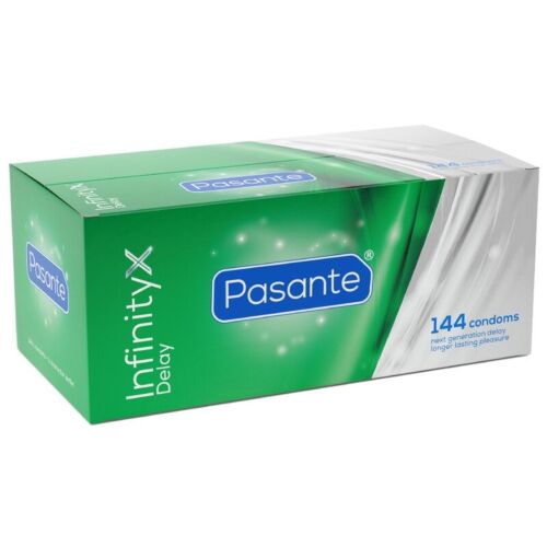 Retardant Kondom PASANTE Delay Infinity 144 enheder