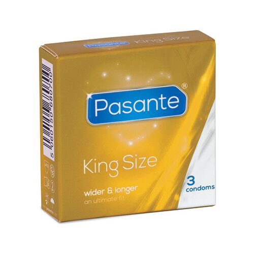Pasante King Size Kondomer - Bredere og Længere Pasform
