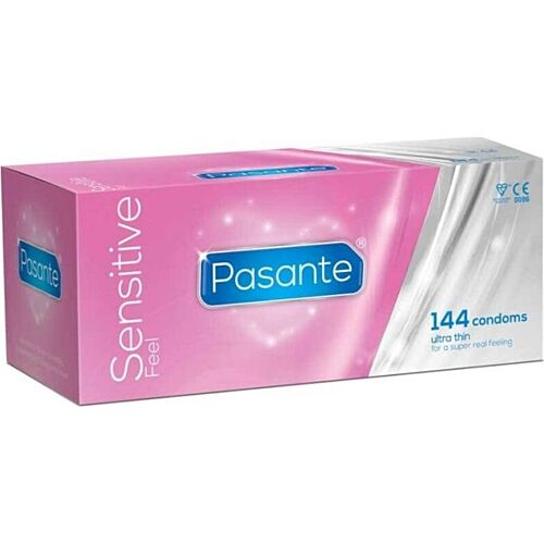 Pasante Sensitive Ultra Tynde Kondomer - 144 Styk