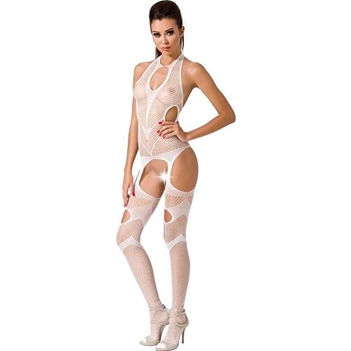Bodystocking Passion Woman BS053 med Skridåbning