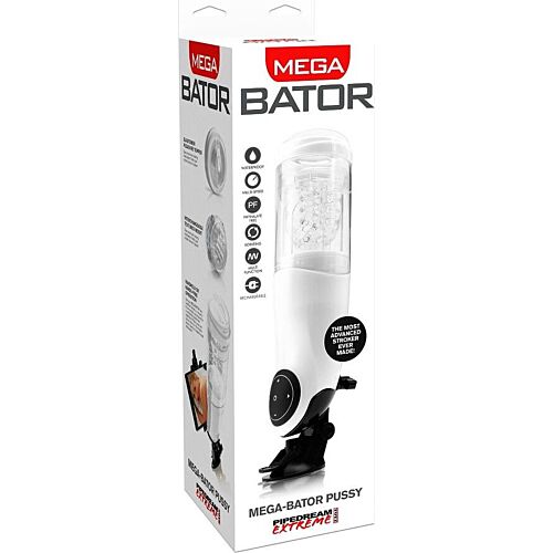 Masturbator Extreme Toyz Mega Bator med Vibration og Rotation