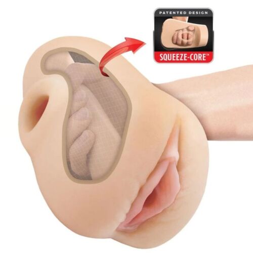 Masturbator PDX PLUS+ Realistisk Vagina Squeeze Stroker 18 cm