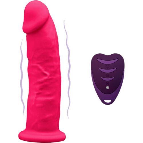 Realistisk Dildo SILEXD Model 2 med Fjernbetjening