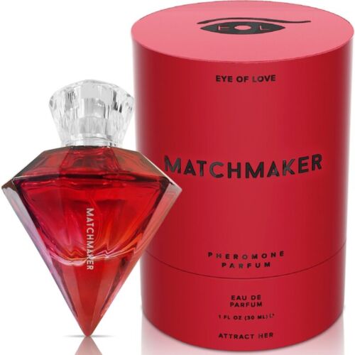 Pheromon Cologne EYE OF LOVE Matchmaker Rød Diamant 30ml