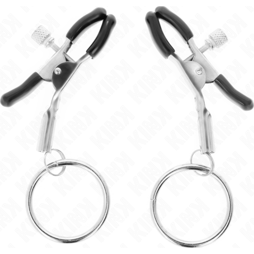 Brystvorte Klemmer KINK O Ring 6 cm til Justerbar Stimulation