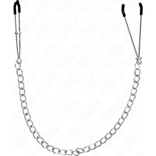 Brystvorte Klemmer KINK Tynd med Tykk Kæde 30 cm