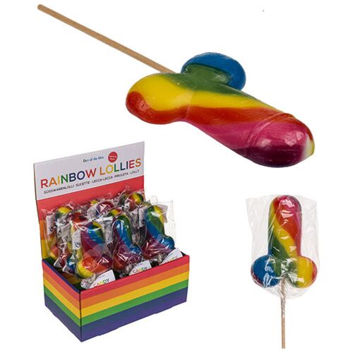 Novelty Lollipop Out Of The Blue Piruleta Arcoiris