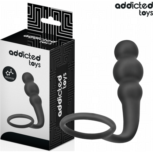 Analprop Addicted Toys Model 1 med Ring til Kontrol