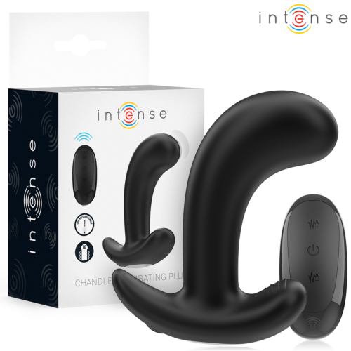 Anal Plug INTENSE CHANDLER med fjernbetjening og 10 vibrationsindstillinger