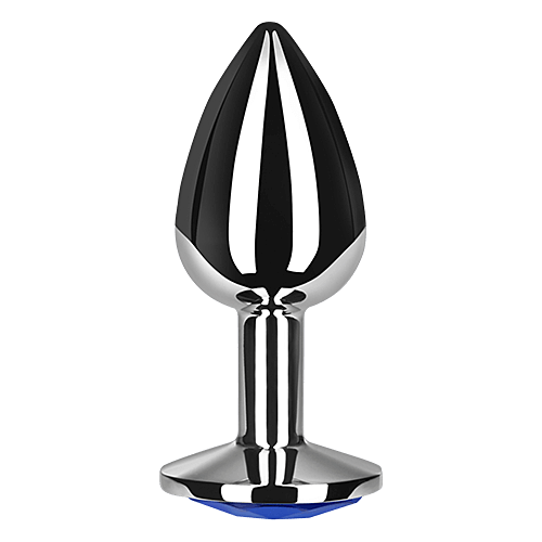 Analprop SECRETPLAY Blue M - Konisk Form til Stimulation