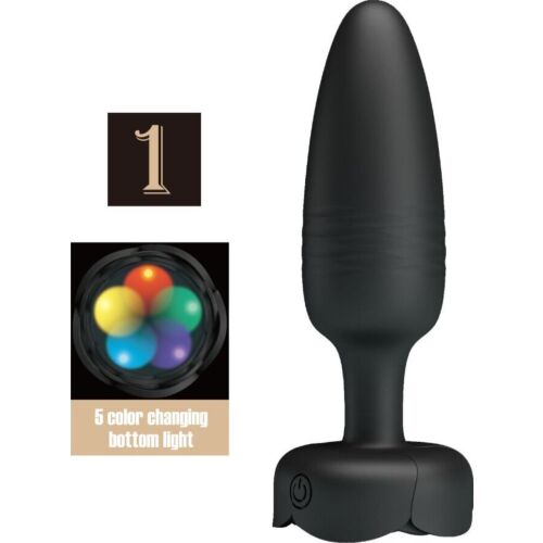 Anal Plug PRETTY LOVE TARION med LED lys