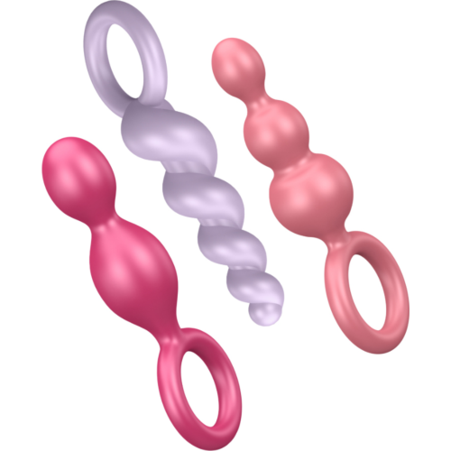 Anal Plug SATISFYER PLUGS Sæt med 3 størrelser