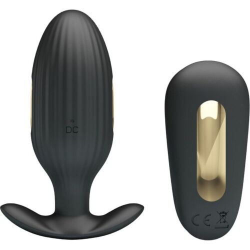 Anal Plug Vibrator Pretty Love Kelly med fjernbetjening