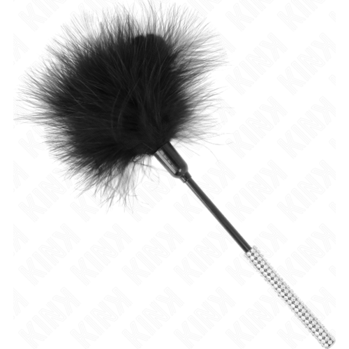 KINK Tickle Fjer med Rhinesten Håndtag 27 cm
