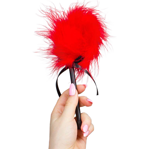 Bondage Duster SECRETPLAY Marabou til Sensationel Leg