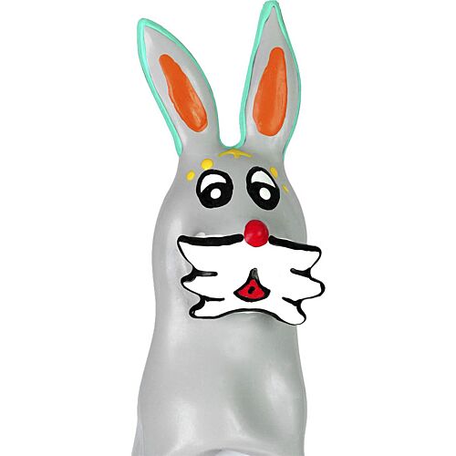 Novelty Kondomerie Bunny XL Håndmalet Kondom