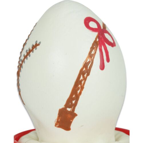 Novelty Kondom CONDOMERIE Påskeæg Hvid - Håndmalet Sjov