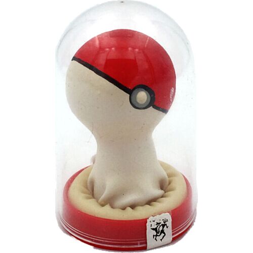 Sjovt Kondom CONDOMERIE Pokeball Håndmalet Design