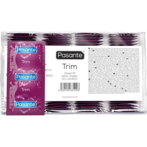 Pasante Trim Kondomer 144 Enheder | Tættere Pasform for Komfort