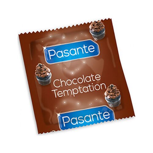 Smagfulde Kondomer Pasante Chokolade Fristelse 144 Pakke