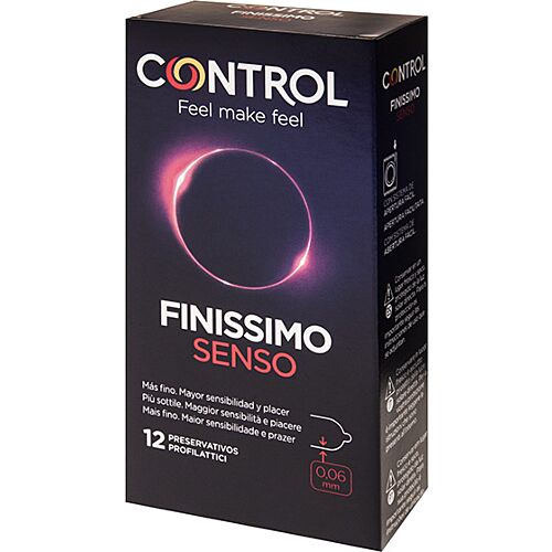 CONTROL Adapta Senso kondomer — 12-pak, medium fit