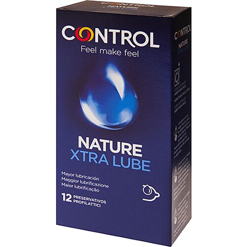 Control Extra Lube Kondomer - 12 Stk til Forbedret Komfort